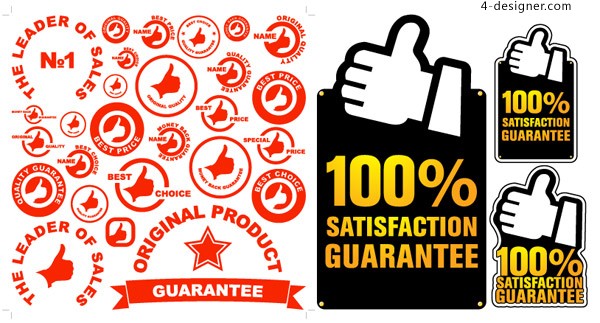 Designer Hundred Percent Praise Vector Material 600x323 Designer Hundred Percent Praise Vector Material