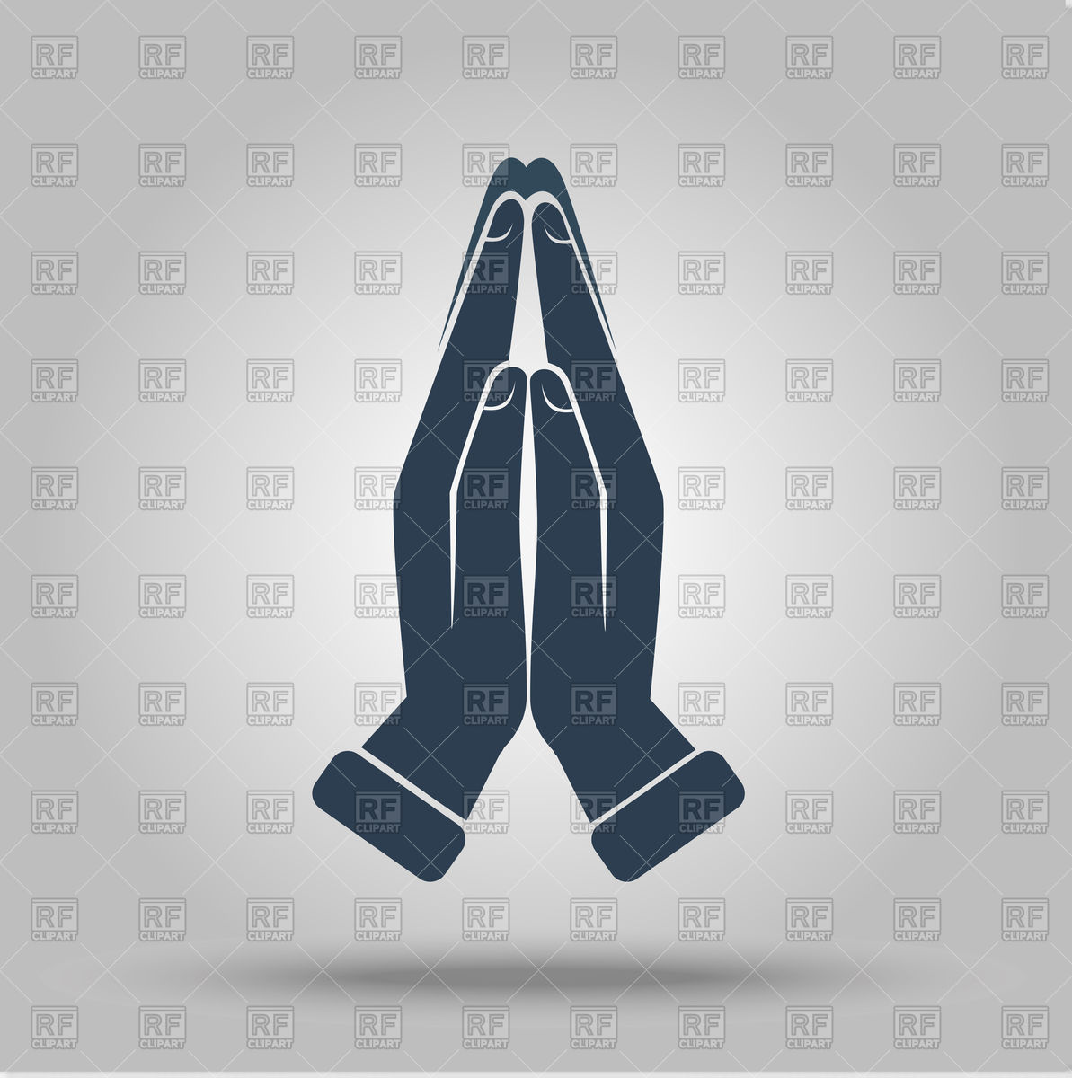 1193x1200 Icon Prayer Hands Vector Image Of Icons And Emblems Rodnikovay