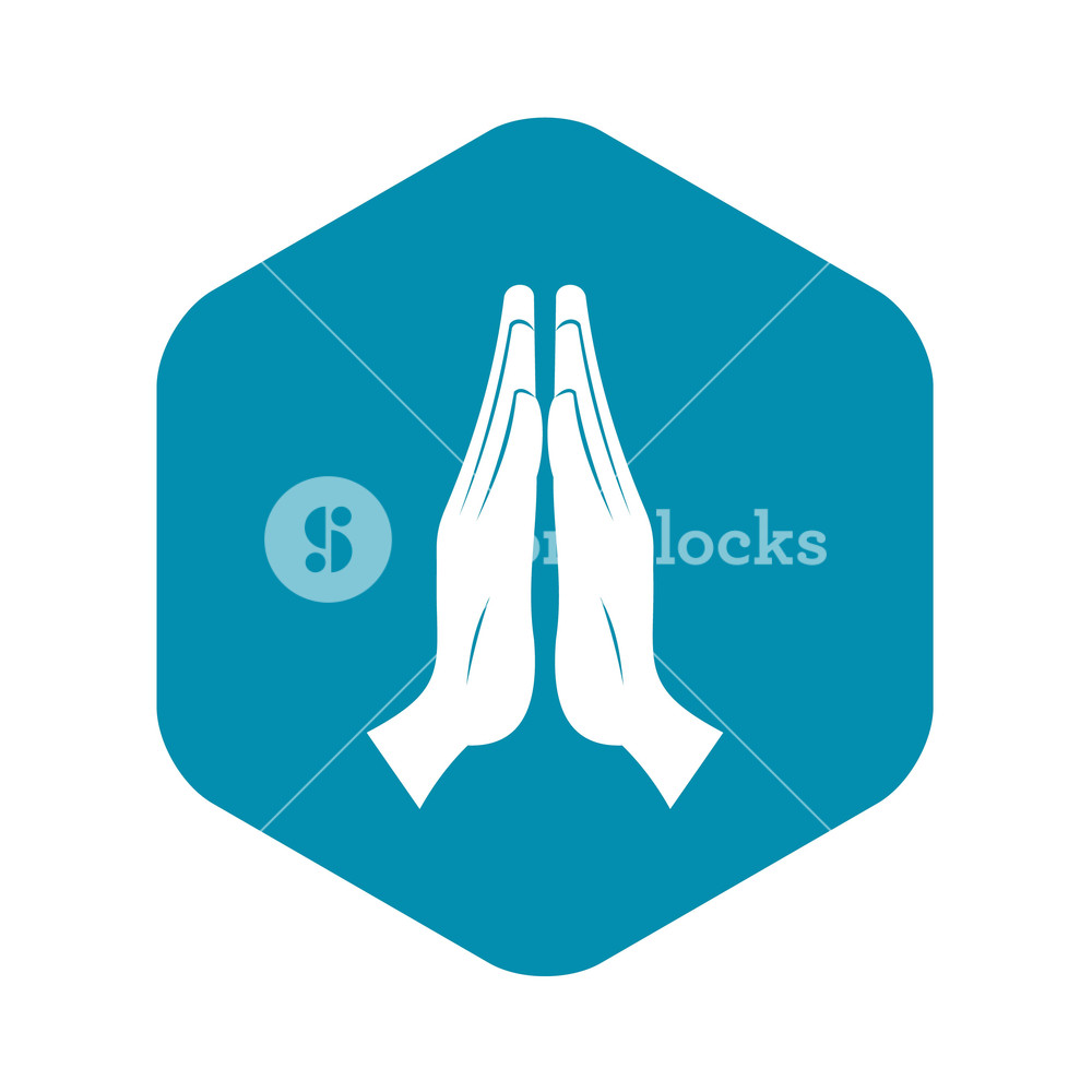 1000x1000 Prayer Icon Simple Illustration Of Prayer Vector Icon For Web
