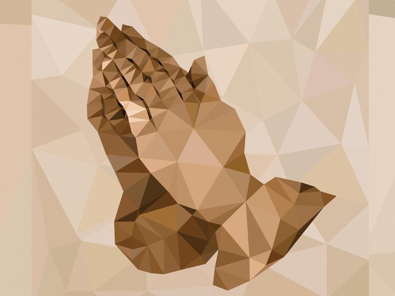 800x600 Free Prayer Vector