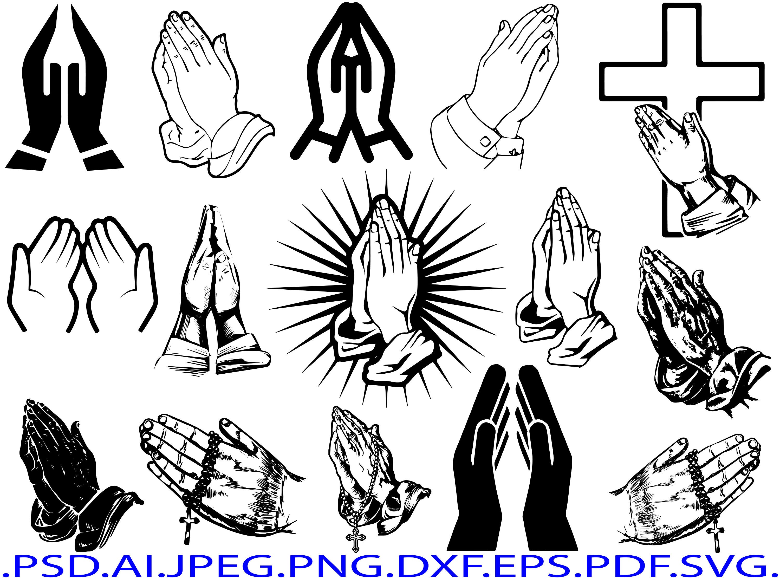 Praying Hands Etsy 3000x2250 Praying Hands Etsy