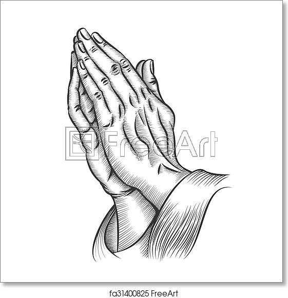 561x581 Free Art Print Of Praying Hands Praying Hands Religion And Holy