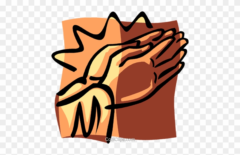 840x544 Praying Hands Royalty Free Vector Clip Art Illustration