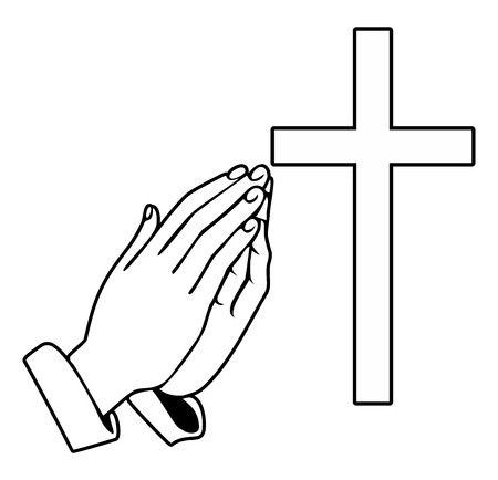 Praying Hands Vector Art Free at Vectorified.com | Collection of ...
