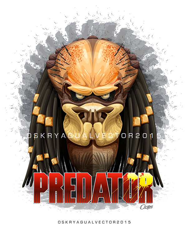 Predator Vector On Wacom Gallery 600x755 Predator Vector On Wacom Gallery