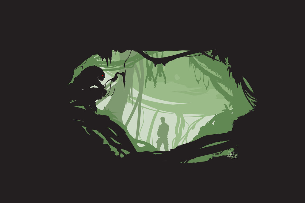Predator Movie Vector Graphic Design Poster Balog 1023x682 Predator Movie Vector Graphic Design Poster Balog