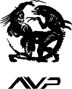 Alien Vs Predator Logo Vector 245x300 Alien Vs Predator Logo Vector