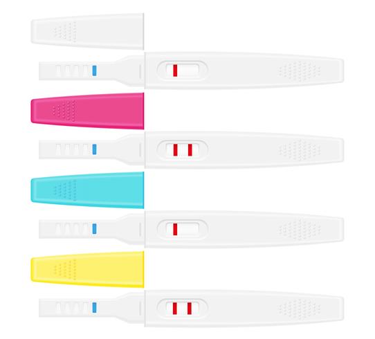 Pregnancy Test Vector Illustration 542x490 Pregnancy Test Vector Illustration