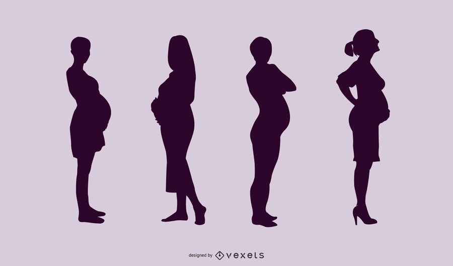 900x529 Pregnant Ladies Pack Silhouette