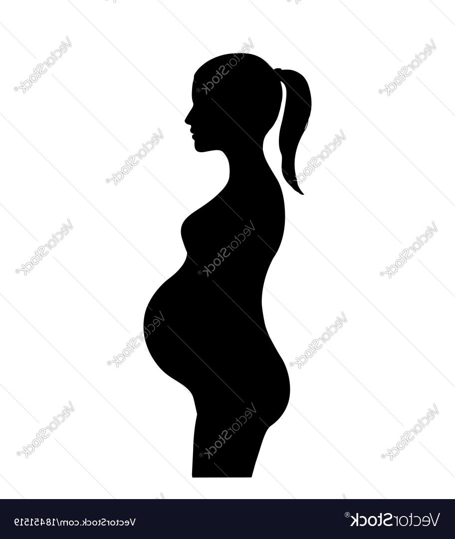 912x1080 Best Pregnant Woman Silhouette Vector Images Free Vector Art