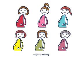286x200 Pregnant Free Vector Art