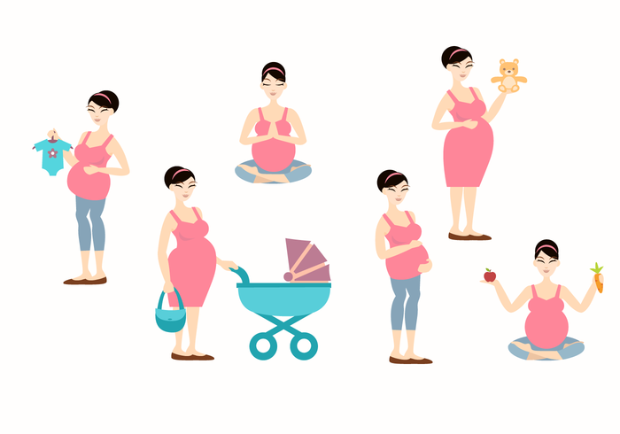 700x490 Pregnant Free Vector Art