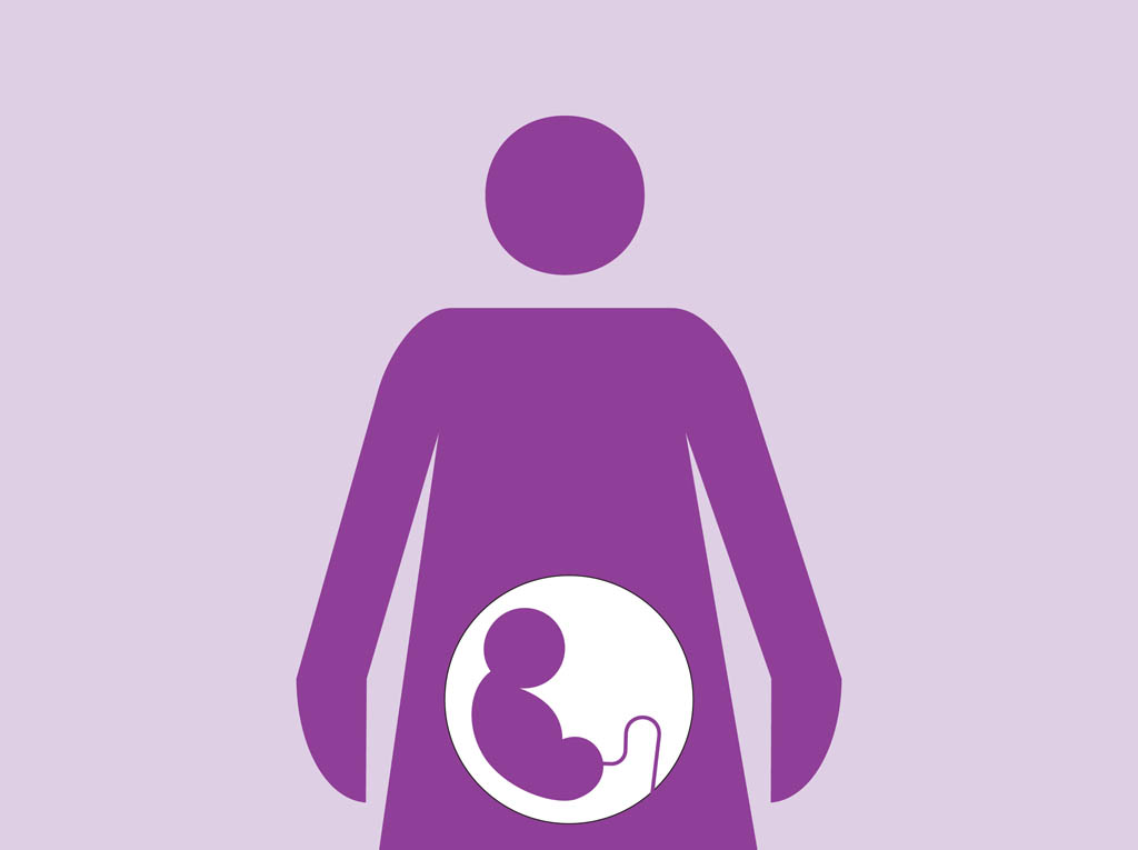 1024x765 Pregnant Woman Vector Vector Art Graphics
