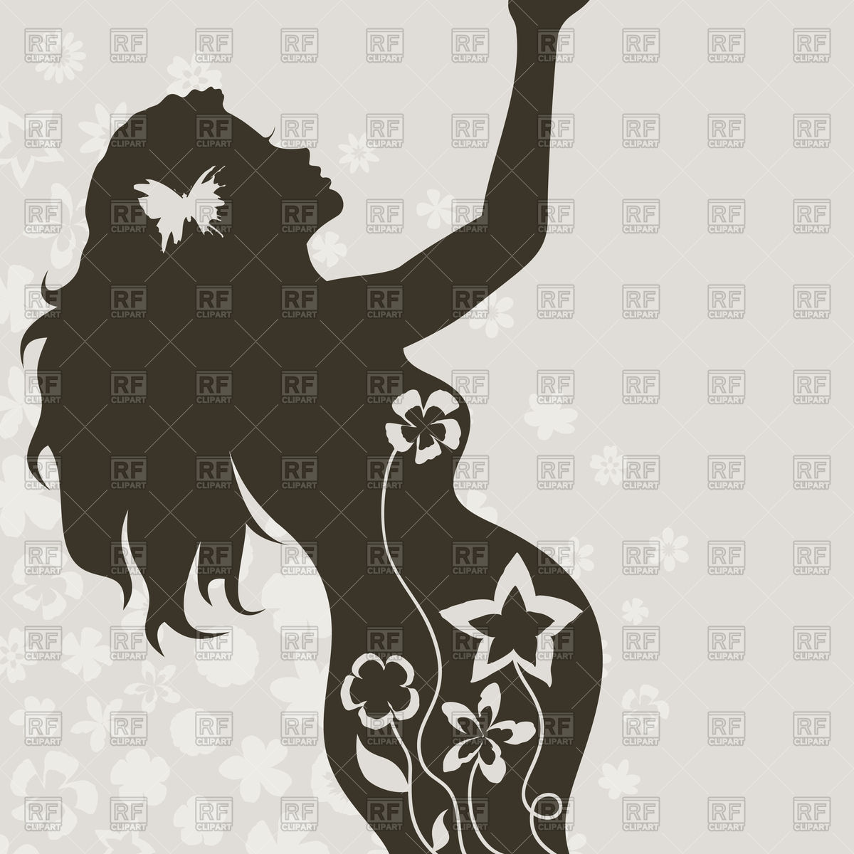 1200x1200 Pregnant Woman Silhouette Vector Image Of People