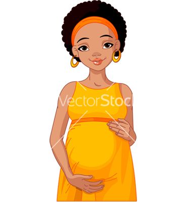 380x400 Pregnant Woman Vector +by+dazdraperma On Vectorstock
