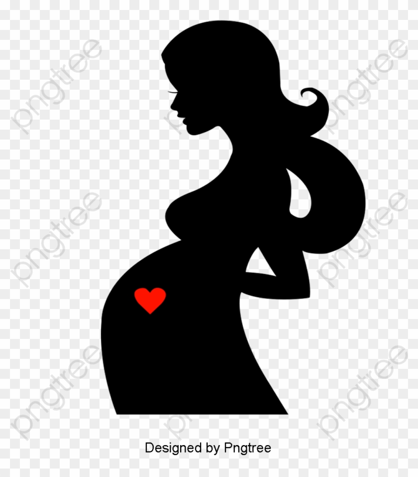 840x957 Cartoon Pregnant Women Vector Material Png Clipart