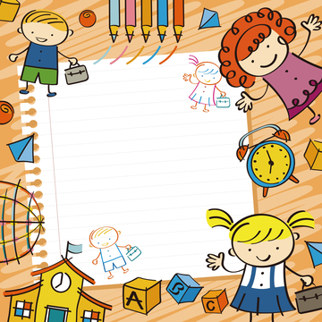 Preschool Background Vector at Vectorified.com | Collection of ...