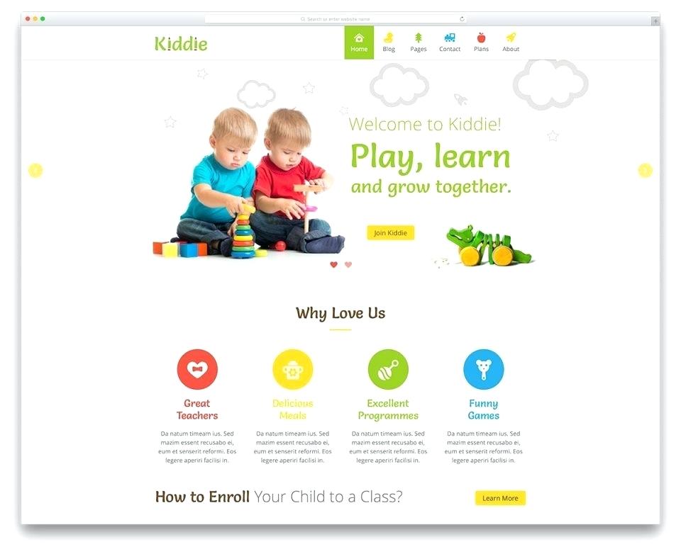 Kiddie Creative Kindergarten Website Template Web Planning 960x782 Kiddie Creative Kindergarten Website Template Web Planning