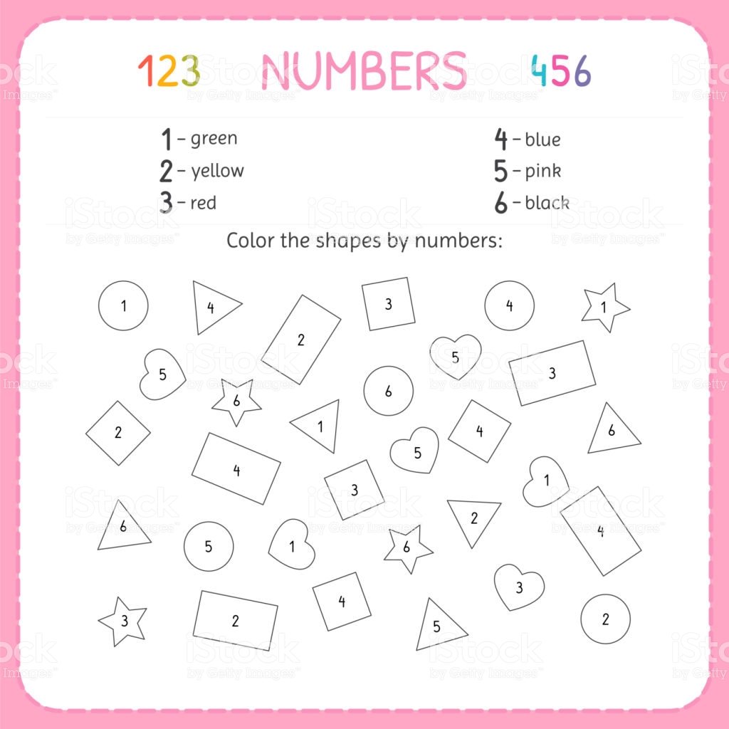 Coloring Colors For Kindergartenolor The Shapes 1024x1024 Coloring Colors For Kindergartenolor The Shapes