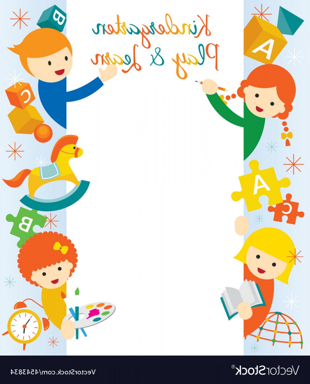 Kindergarten Preschool Kids Border And Frame Vector Soidergi 1046x1296 Kindergarten Preschool Kids Border And Frame Vector Soidergi