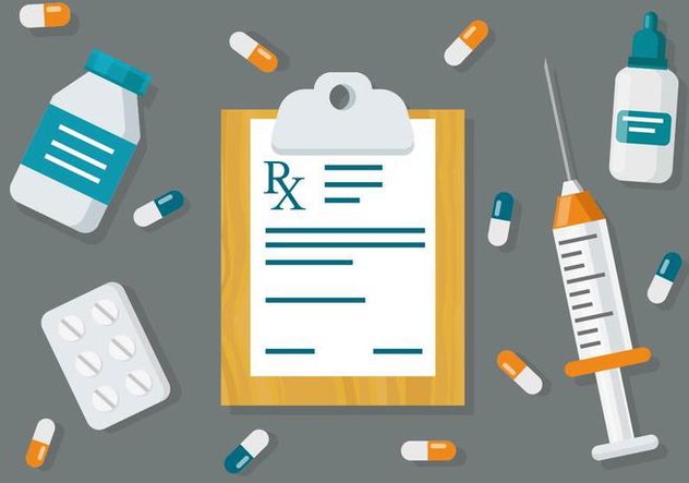 632x443 Free Medical Prescription Pad Vector Background Free Vector
