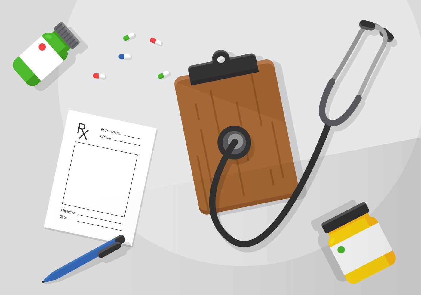 1400x980 Here Are Some Vector Of Prescription Pad And Any Doctor Stuff That