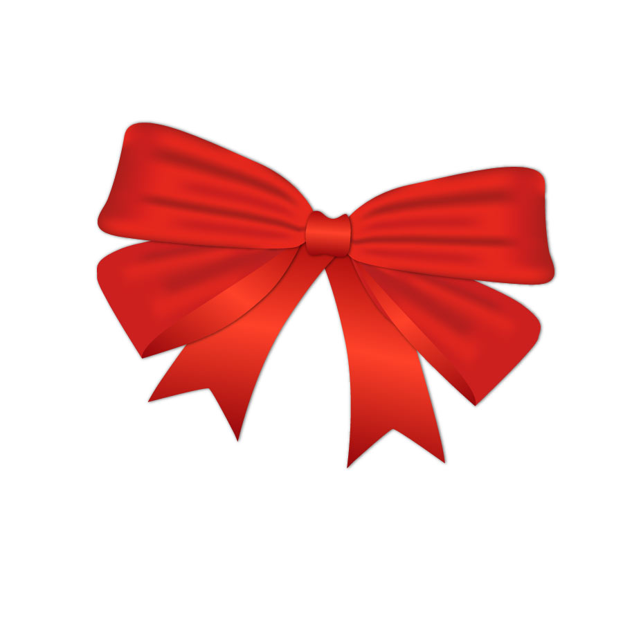 900x900 Red Present Bow Free Vector Free Vectors Ui Download