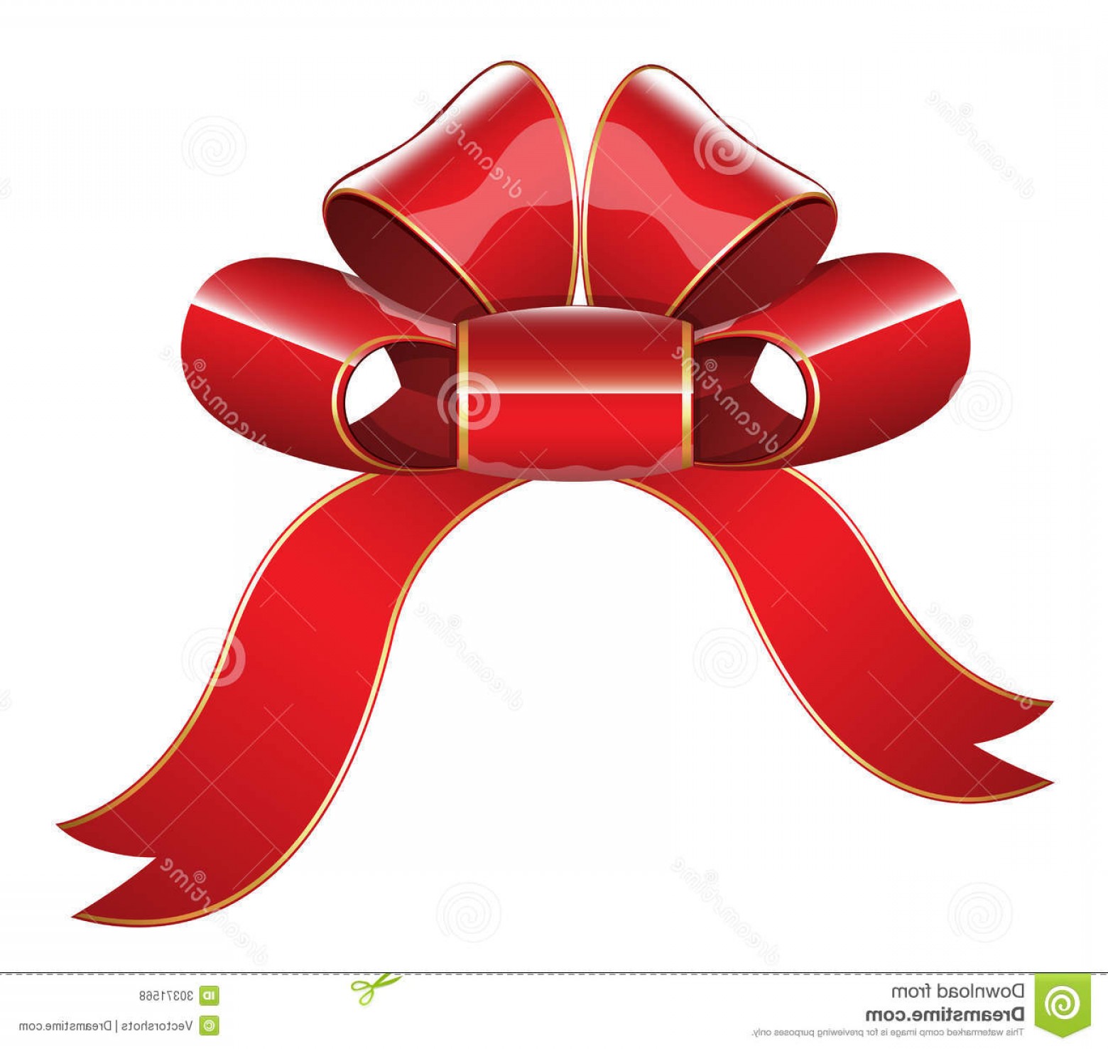 Present Bow Vector at Collection of Present Bow