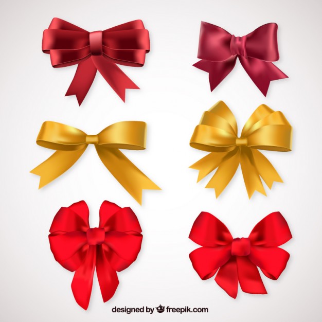 626x626 Bows For Present Vector Free Download