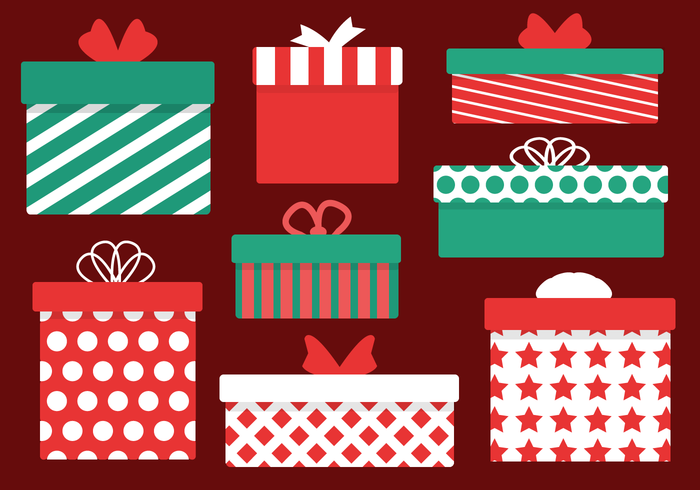 700x490 Christmas Presents Vector