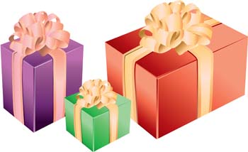 350x214 Gift And Present Vector Clip Arts, Free Clipart