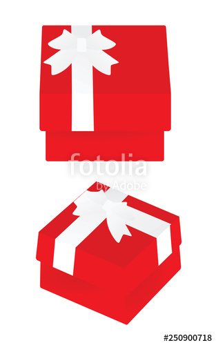 313x500 Red Present Vector Illustration Stock Image And Royalty Free