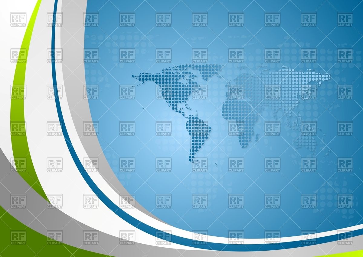 1200x848 Abstract Presentation Background With Digital Dotted World Map