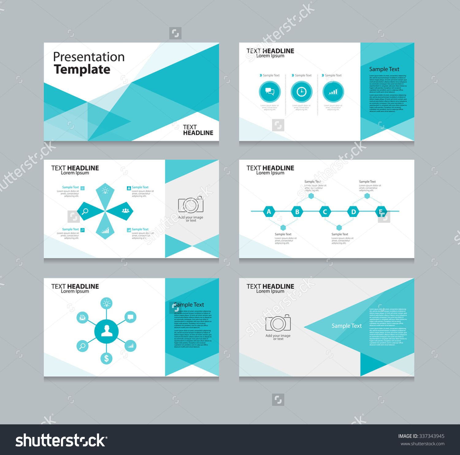 1500x1485 Abstract Vector Business Presentation Template Slides Background