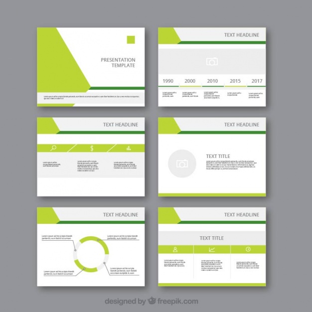 626x626 Company Presentation Template Vector Business Presentation