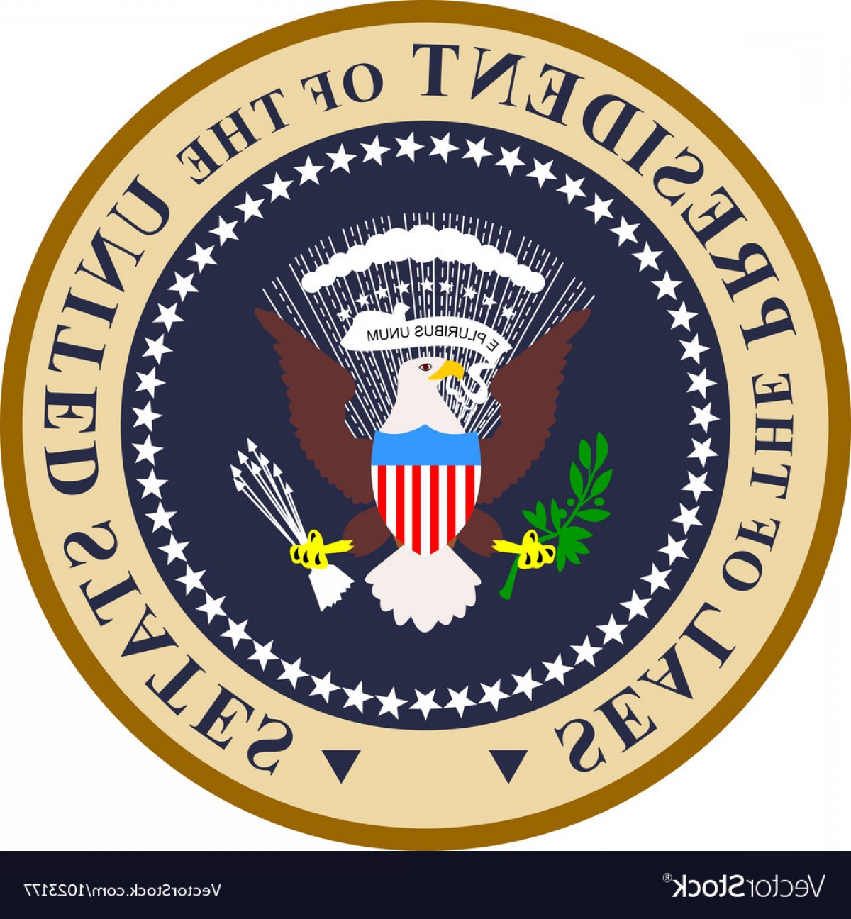 1200x1296 U S President Seal Vector Handandbeak