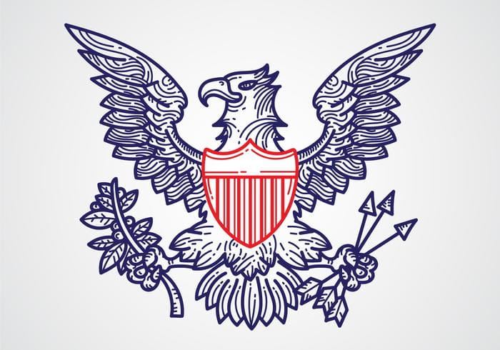 700x490 Free Flat Presidential Seal Vector Design Free Graphics Uihere