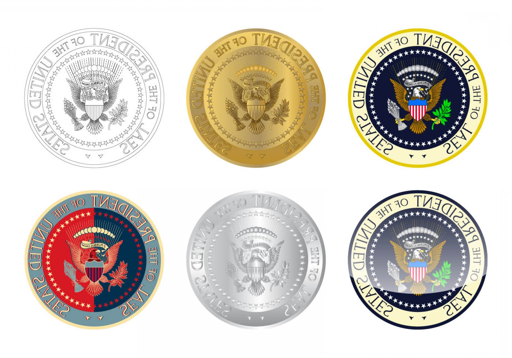 1680x1176 Free Presidential Seal Logo Vector Catchsplace