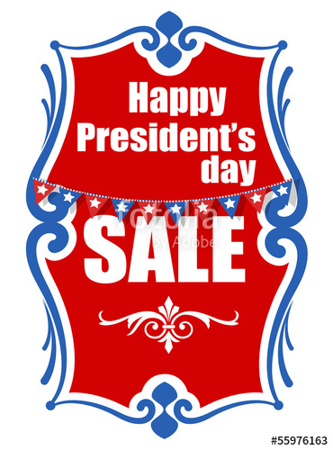 Sale On Presidents Day Vector Banner Illustration Stock Image 370x500 Sale On Presidents Day Vector Banner Illustration Stock Image