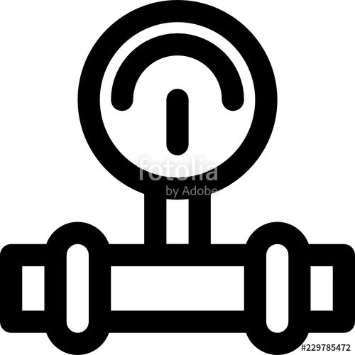500x500 Pipeline Pressure Gauge Stock Image And Royalty Free Vector