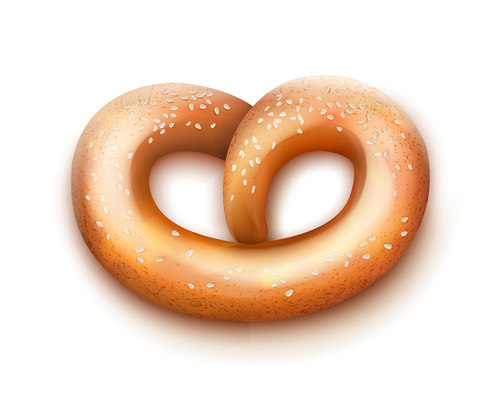 500x400 Page Pretzel On Curated Vector Illustrations, Stock Royalty Free