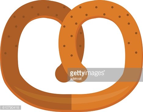 469x367 Pretzel Vector Premium Clipart