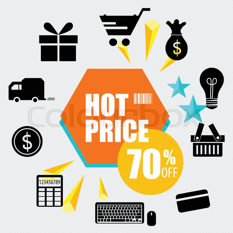 800x800 Sale Label Price Tag Design Vector Stock Vector Colourbox