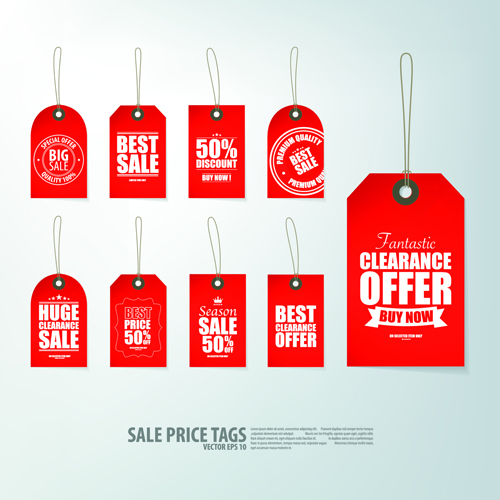 Creative Sale Price Tags Vector Set Free Download 500x500 Creative Sale Price Tags Vector Set Free Download