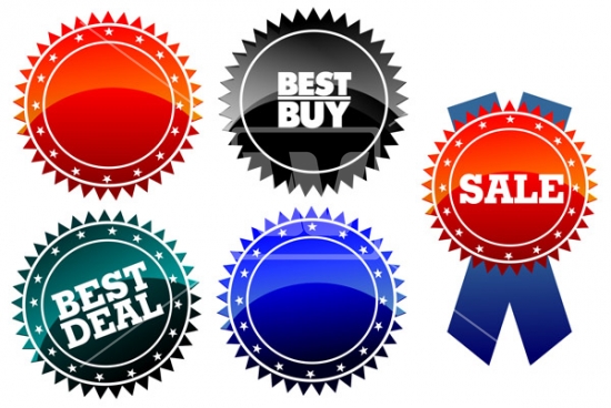 Vector Price Tags 550x368 Vector Price Tags