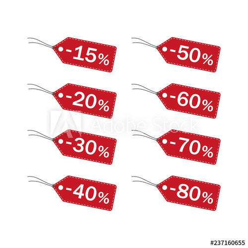 Discount Price Tag Vector Icons Red Discount Price Badge 500x500 Discount Price Tag Vector Icons Red Discount Price Badge