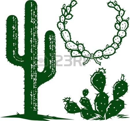 450x418 Prickly Pear Cactus Cactus Collection Weddings Cactus Clipart