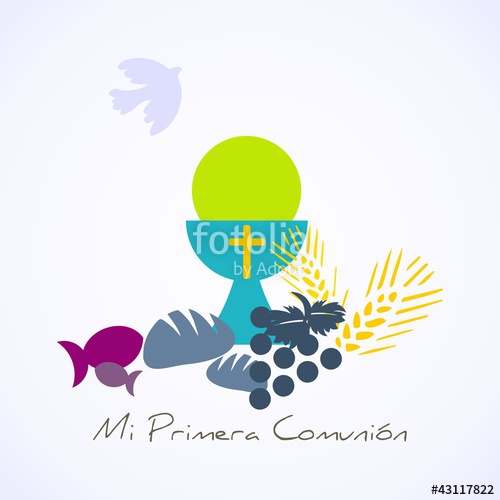 500x500 Mi Primera Comunion Stock Image And Royalty Free Vector