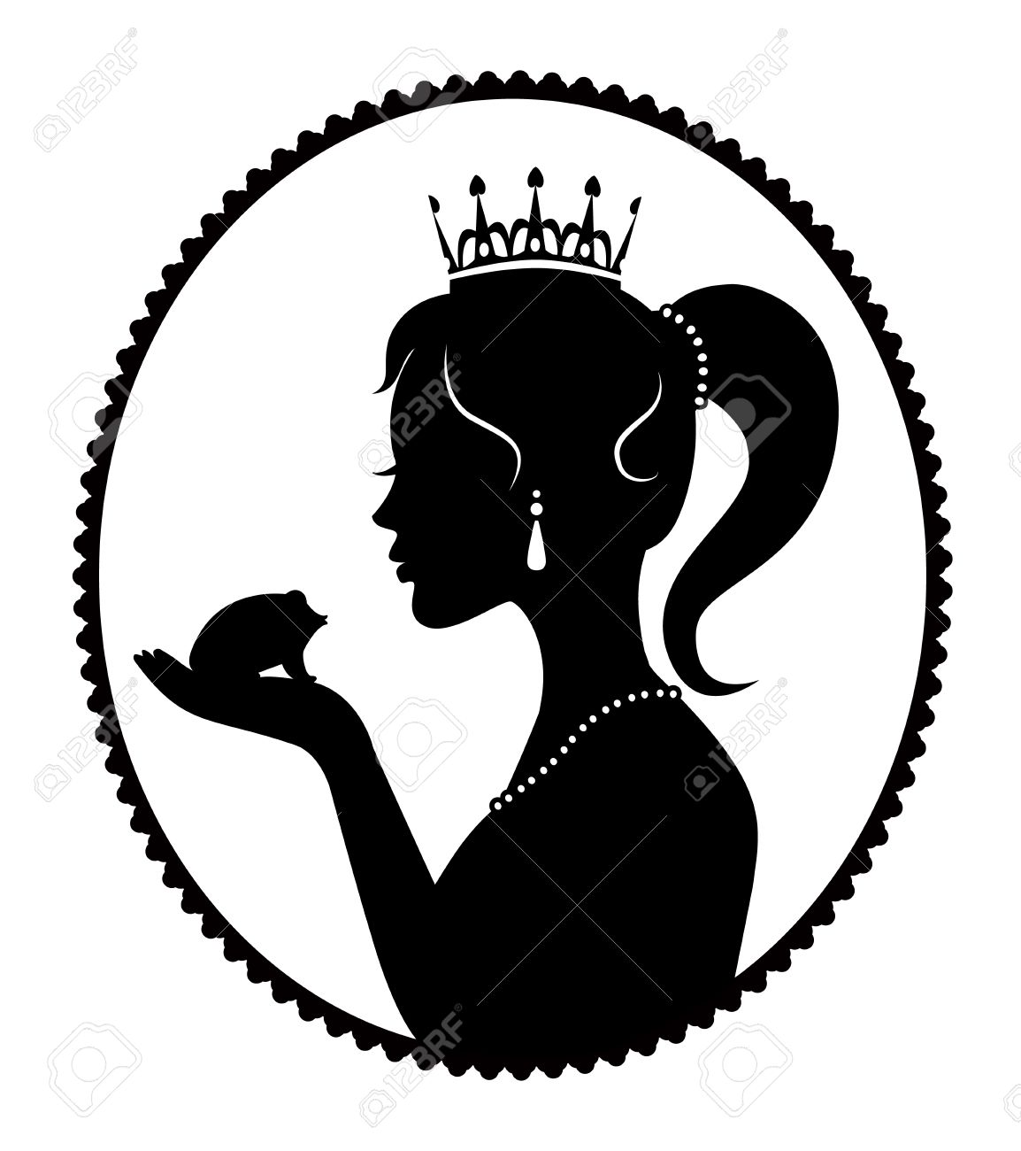 1154x1300 Princess Crown Clipart Silhouette Free Cliparts Download