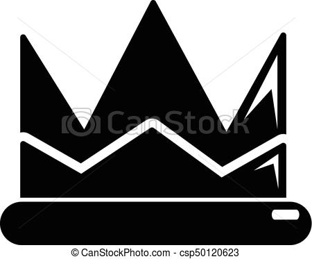 450x373 Prince Crown Icon, Simple Black Style Prince Crown Icon Simple